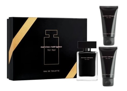 Narciso Rodriguez FOR HER EAU DE TOILETTE 50ml + BL 50ml + SG 50ml SET.jpg
