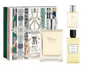 Hermes TERRE D'HERMES EAU GIVREE edp 100ml + edp 12,5ml + SG 80ml zestaw