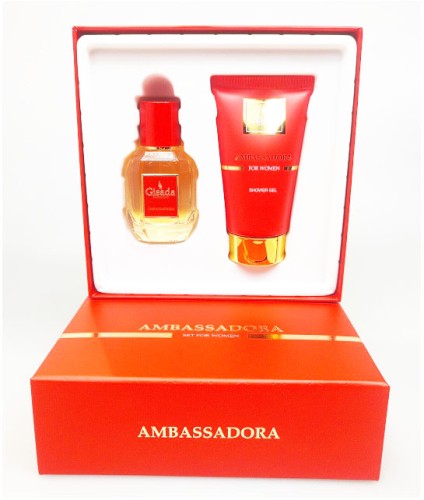 Gisada AMBASSADORA edp 50ml + SG 100ml SET.jpg